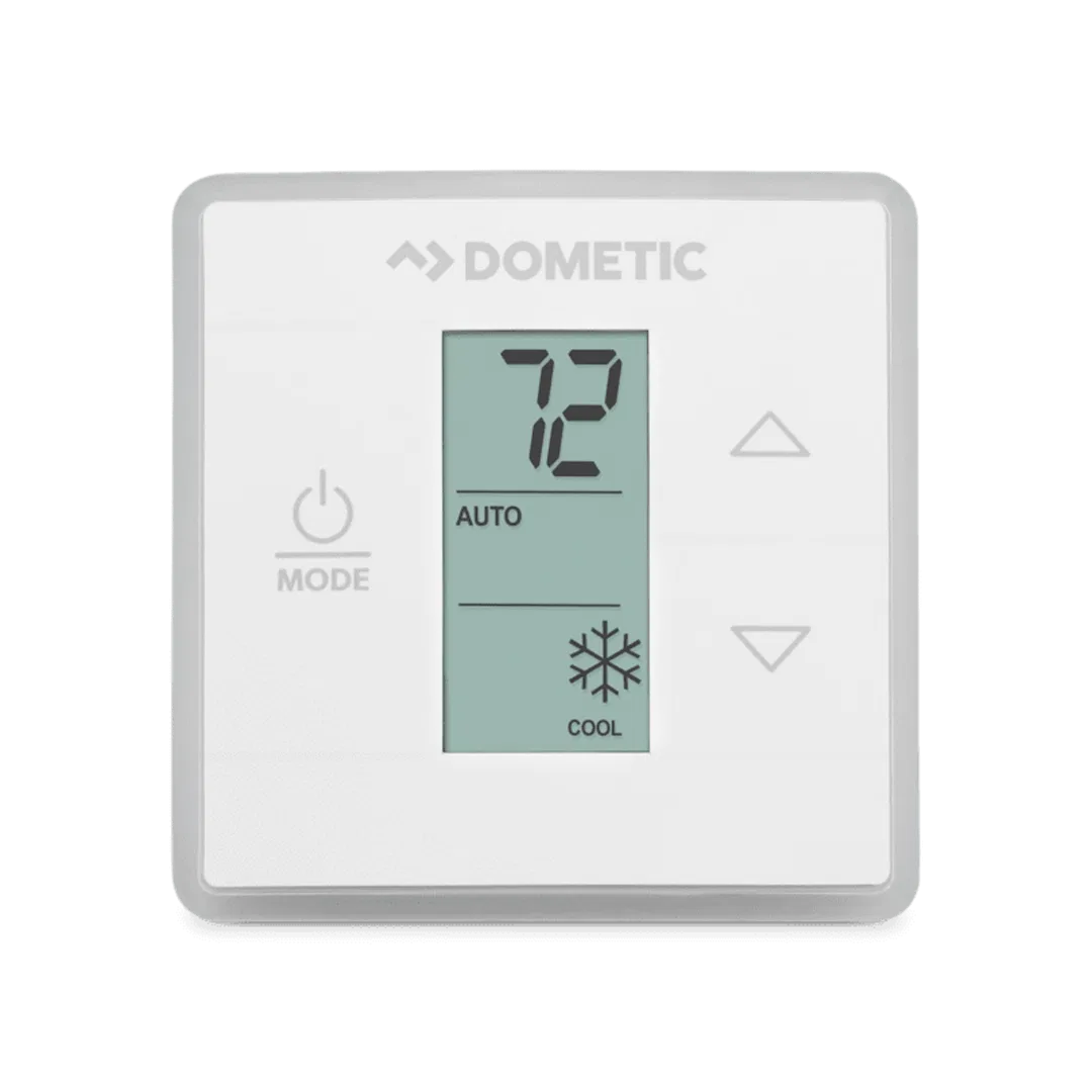 3316250.700 – DOMETIC Wall Thermostat, Use With Dometic Air Conditioners Single Zone Cool/ Furnace/ Heat Strip/ Heat ...